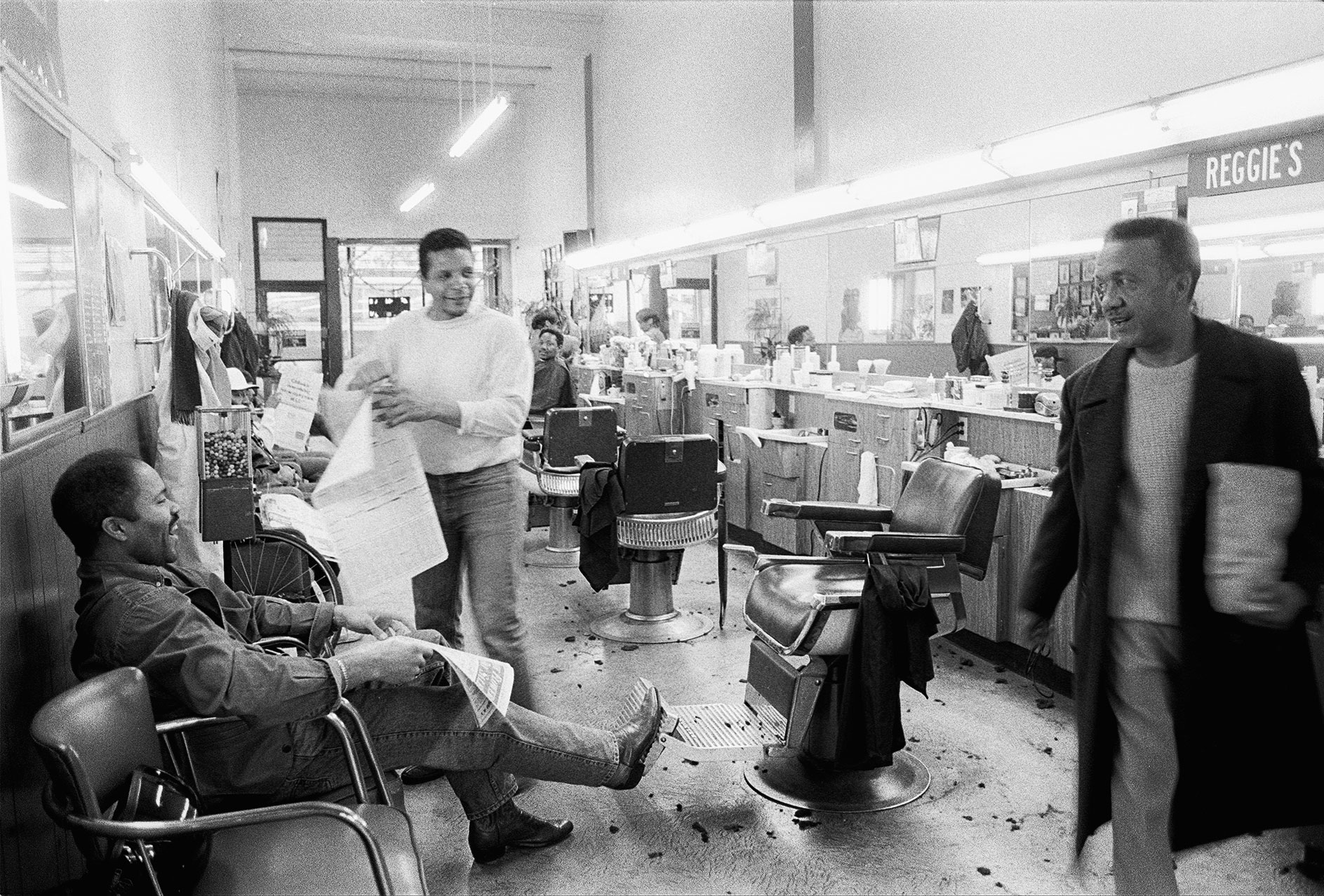 New Chicago Barbershop, San Francisco, 1994